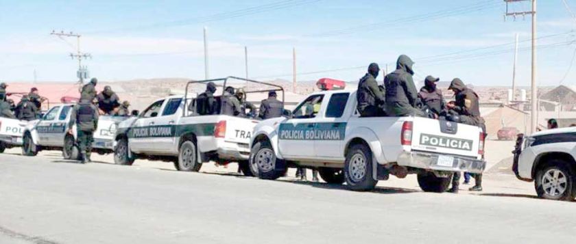Policía fortalecerá control durante la elección en la zona de Llallagua