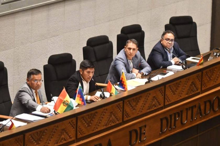 Entre protestas, comisión legislativa retoma análisis de contrato de litio
