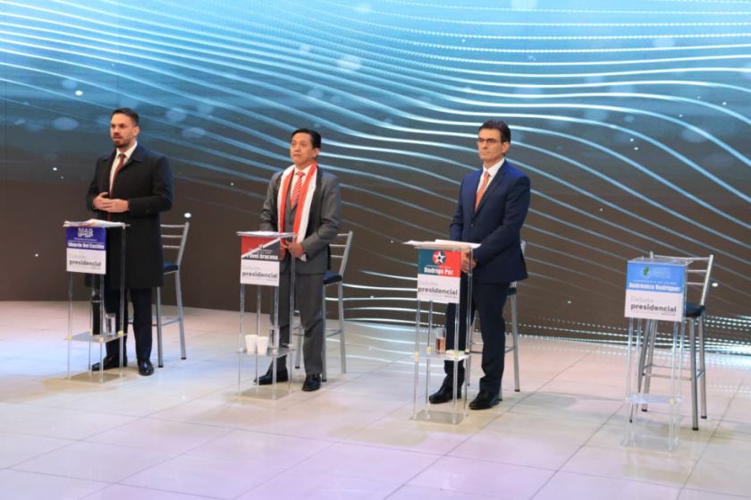 Segundo debate: Los cruces y críticas a candidatos que no asistieron