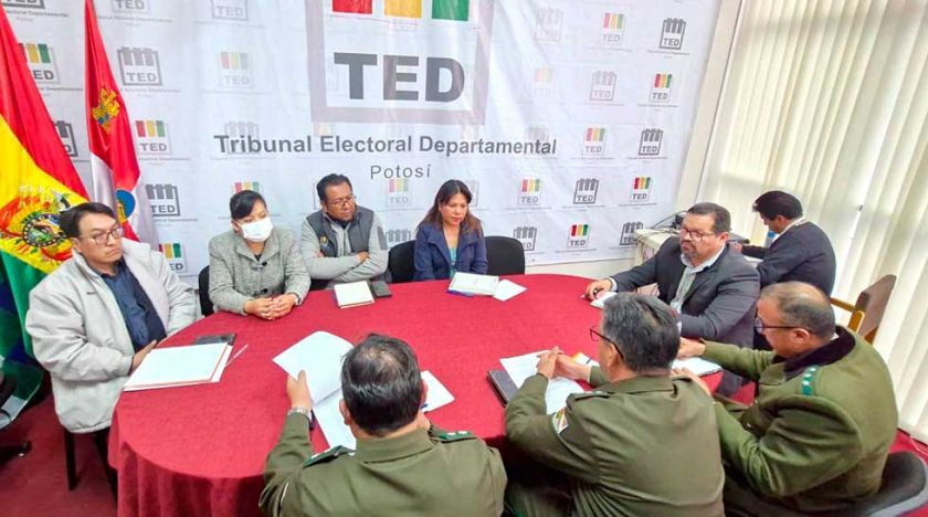 Policía, Ejército y fiscales estarán en  apronte para velar por las elecciones