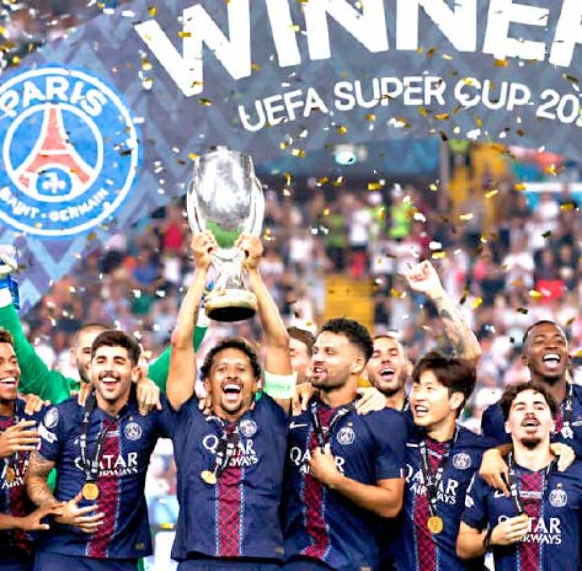 El PSG conquista la Supercopa de Europa en Údine