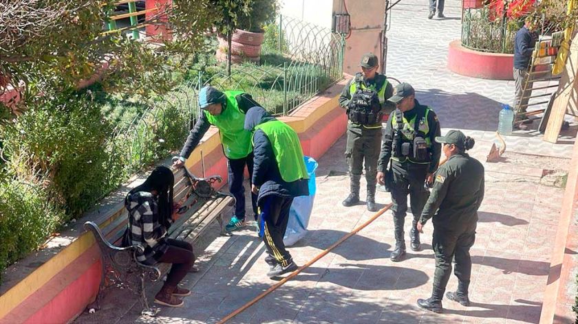 Infractores barren calles y el control será permanente durante las elecciones