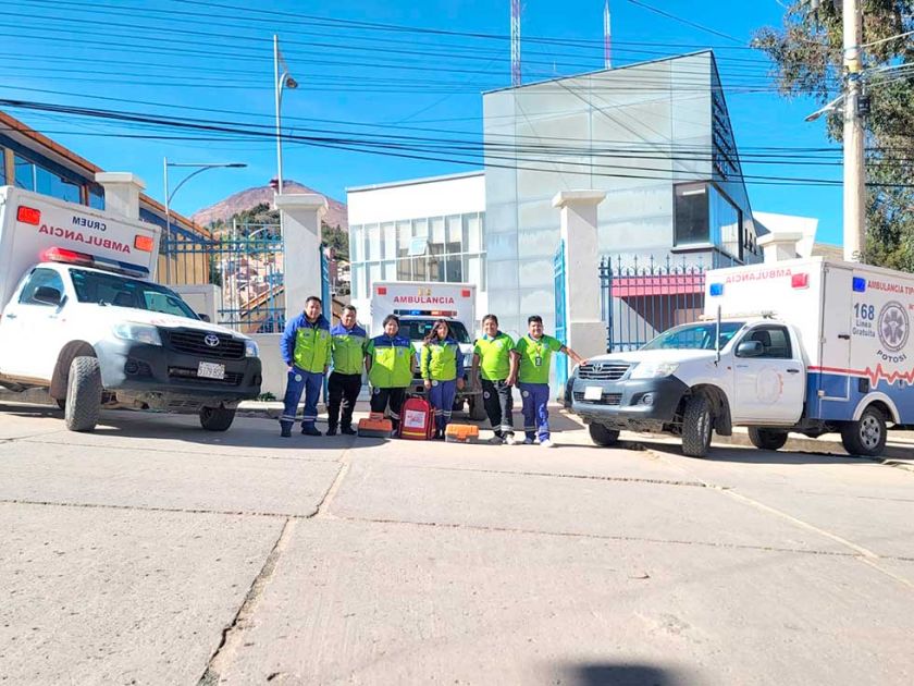 Cruem patrullará con ambulancias la jornada electoral