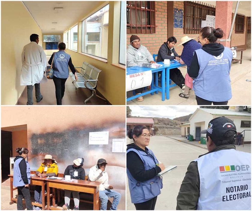 Defensoría: jornada electoral no reportó serios incidentes