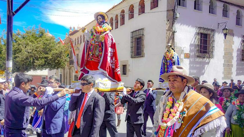 Alistan procesión de San Bartolomé y San Ignacio