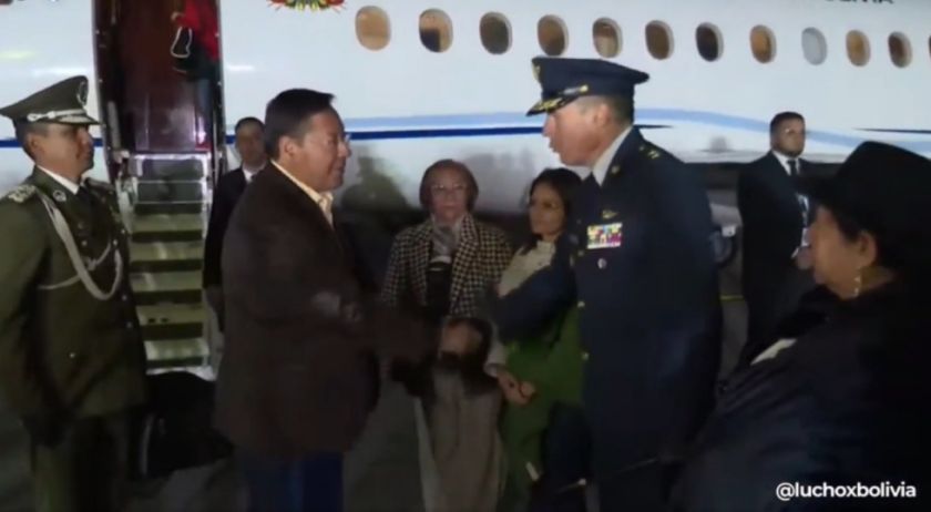 El presidente Arce está en Colombia para participar de la V Cumbre de  Estados Amazónicos