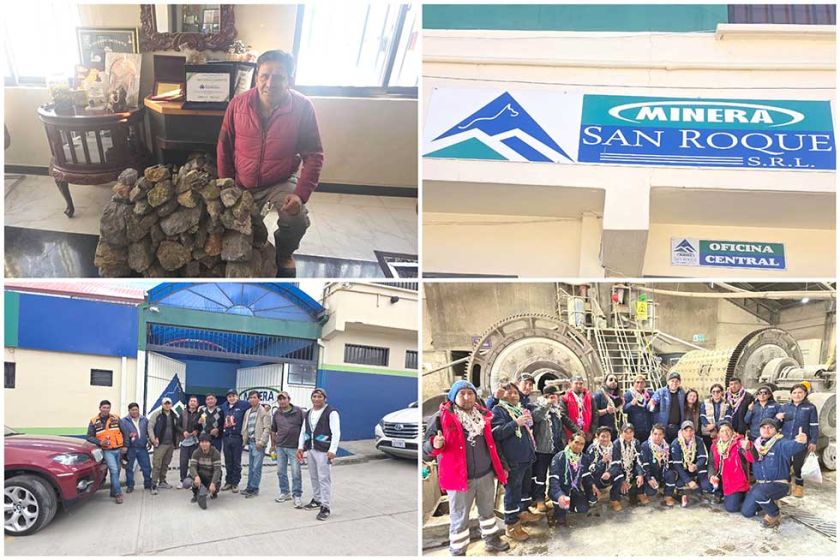 Minera San Roque celebra sus 18 años de trabajo, estrenando nuevas instalaciones