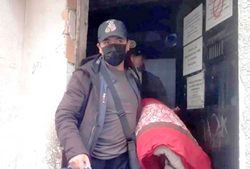 Tribunal define mañana si Pumari logra su libertad por quema del TED