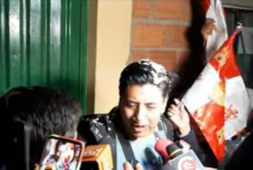 Marco Pumari sale de la cárcel y afirma que se siente fortalecido 
