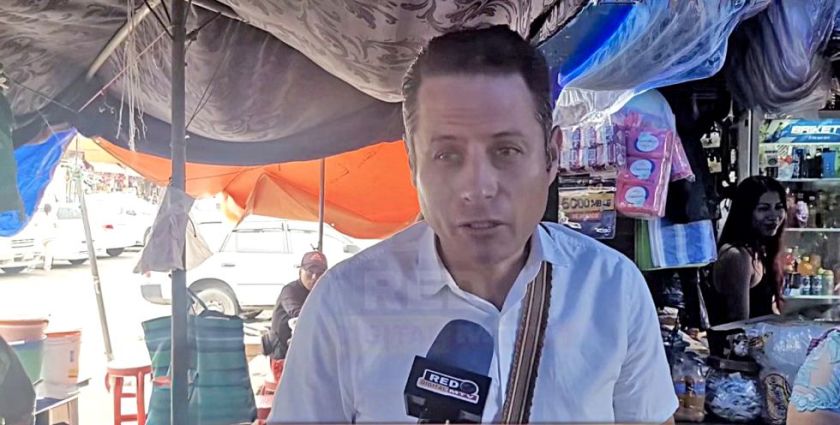 Edman Lara acusa a la prensa de parcialidad con Jorge Quiroga