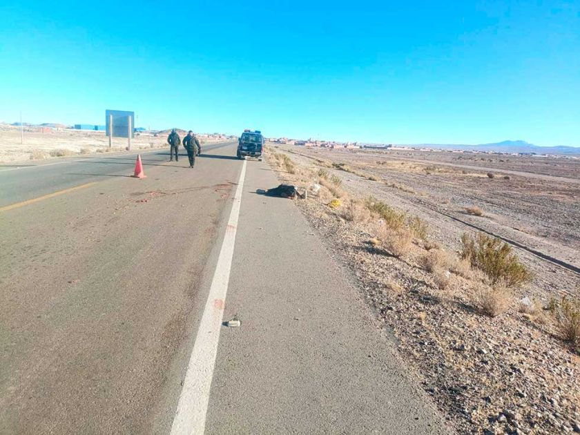 Al menos dos accidentes de tránsito dejan dos muertos y varios heridos en Potosí