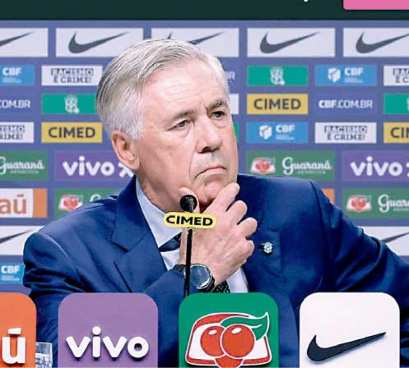 DT Carlo Ancelotti  inicia su trabajo con la Canarinha 
