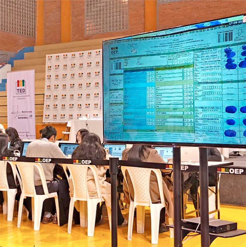 El TSE apunta a entregar más temprano el Sirepre