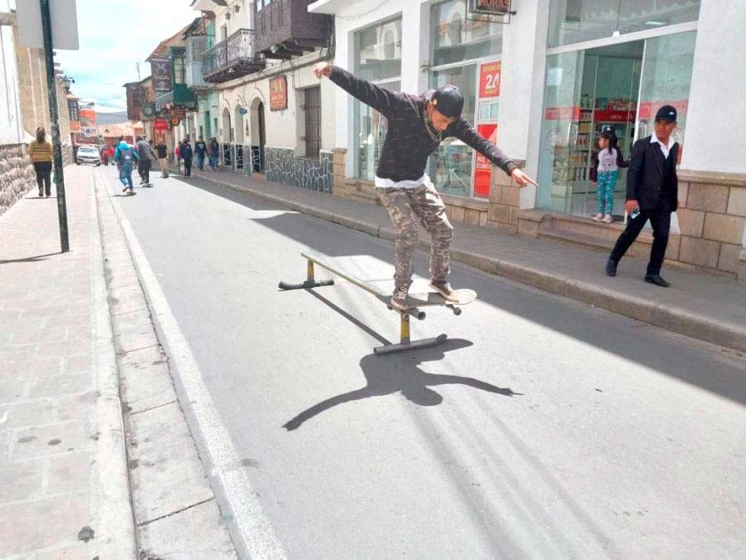 Potosí cumple el primer Día del Peatón y del Ciclista de la gestión