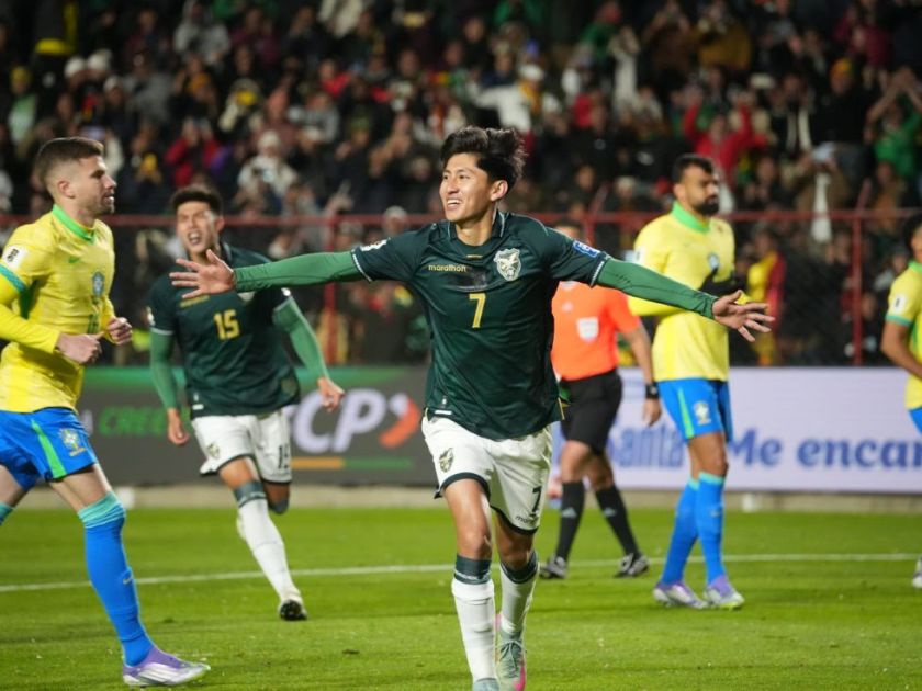 ¡Histórico! Bolivia clasifica al repechaje rumbo al Mundial tras vencer a Brasil