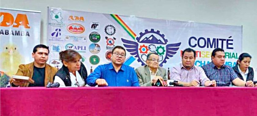 Cochabamba: Ven riesgo en la cadena productiva 