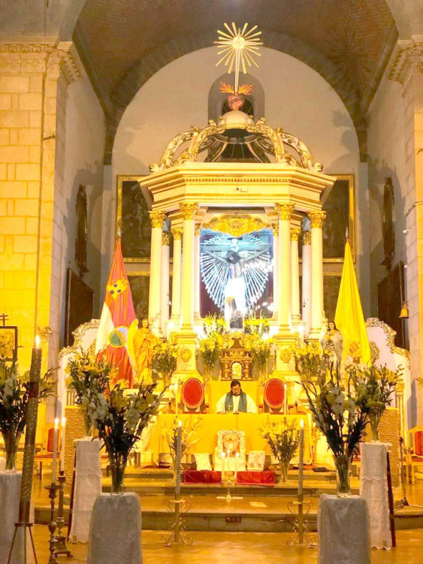 Se viven las veladas del Señor de la Vera Cruz y su fiesta es el domingo
