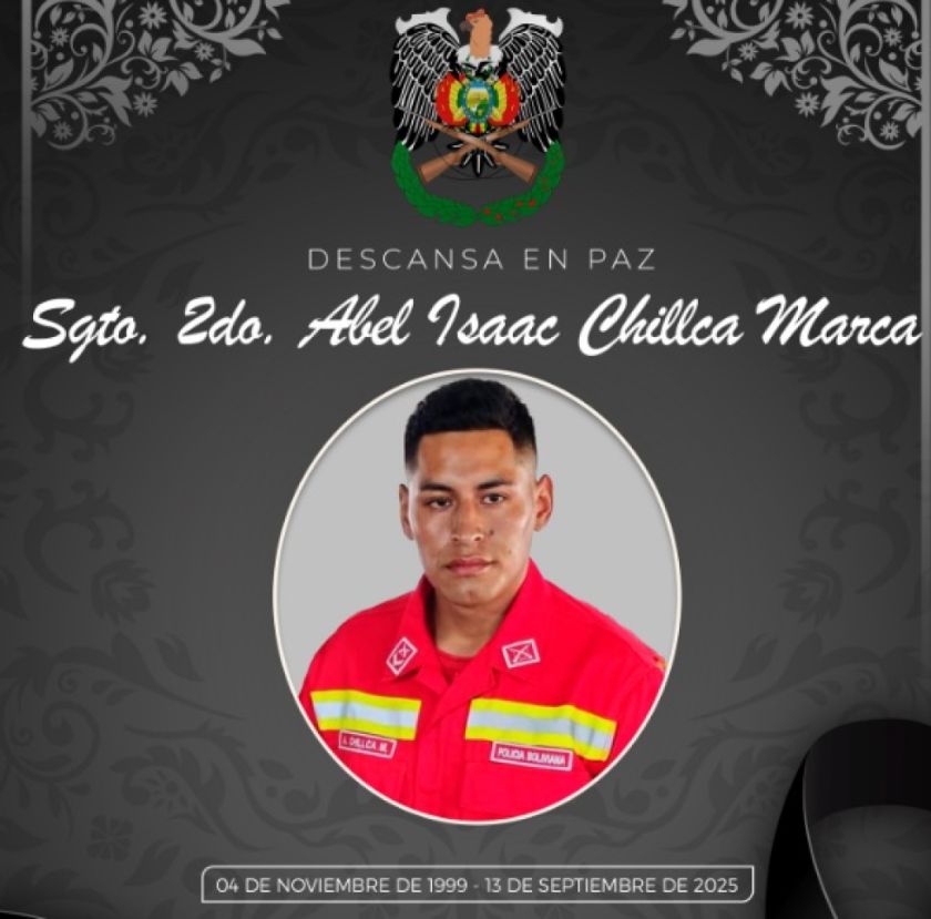Fallece bombero por las graves heridas que sufrió en una explosión mientras combatía un incendio en Santa Cruz