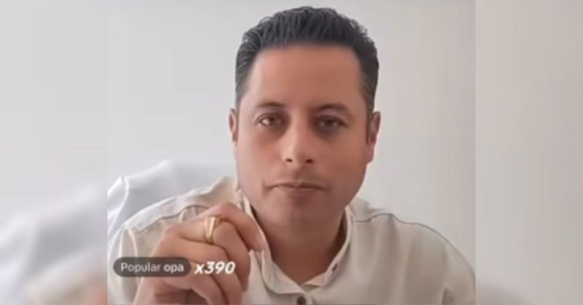 En un Live de TikTok llaman “opa” a Lara y él responde que “la envidia es la fuente de mi progreso”