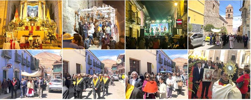 Celebran al Señor de la Vera Cruz con misas y fe