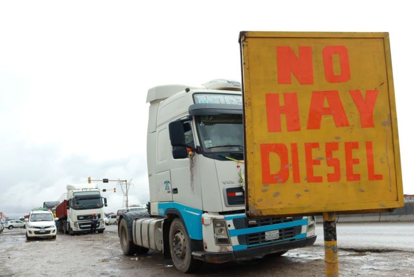 Gobierno garantiza diésel subvencionado para la producción de alimentos hasta el 8 de noviembre