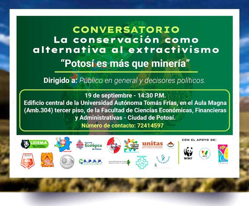 Invitan a conversatorio para hablar sobre actividades alternativas a la minería