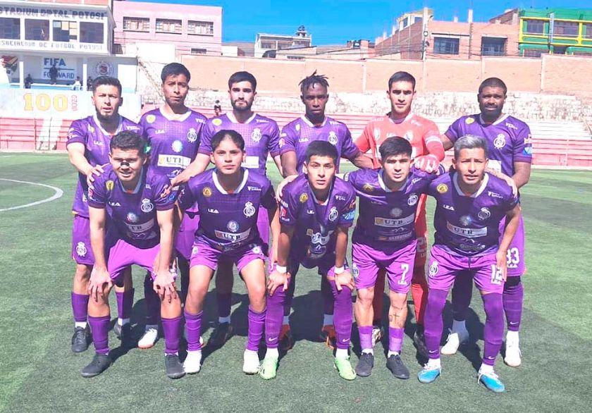 Real Potosí golea a Ferrocarril del Sur en el torneo local