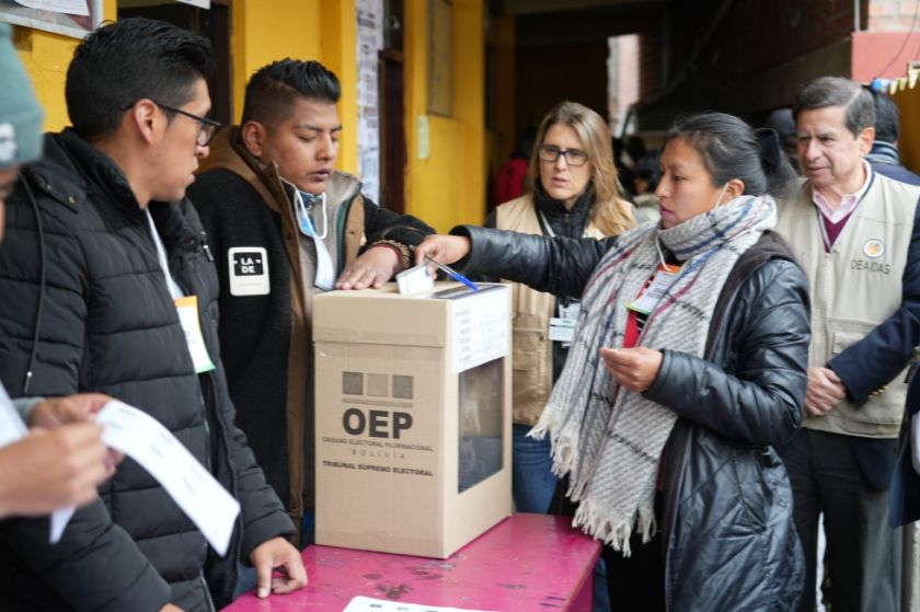 Ministerio de Gobierno comandará operativo de seguridad para el balotaje desde el BOL 110