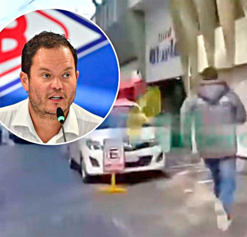 Dorgathen declara y sale corriendo de la Fiscalía 