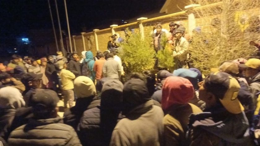 URGENTE Uncía: Justicia comunitaria pone en vilo a presunto ladrón