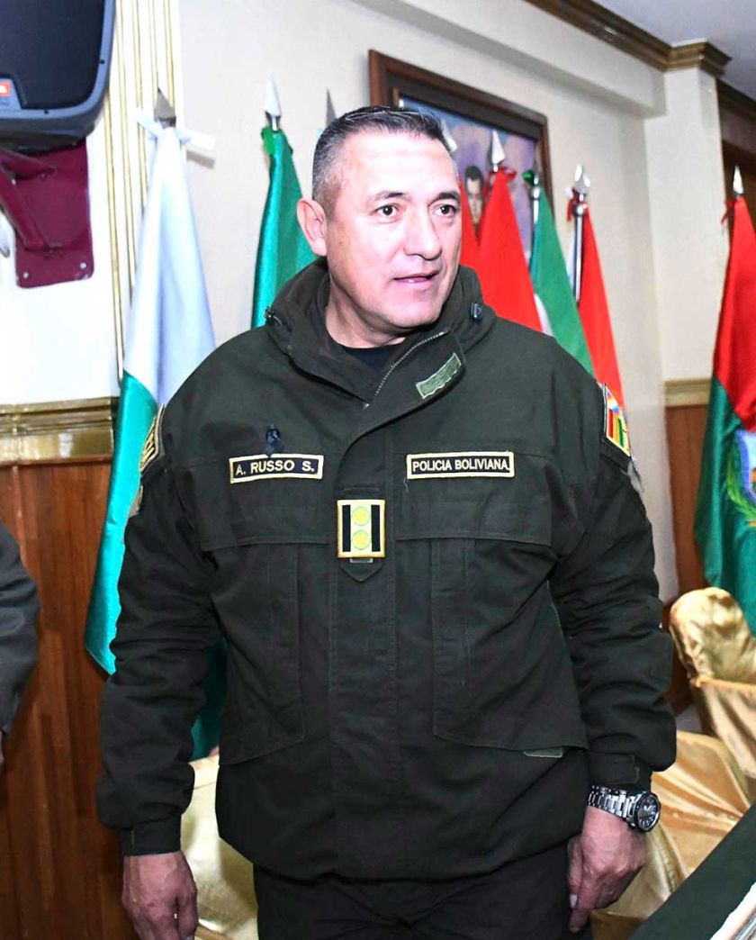 Augusto Russo es el primer potosino  que llega al nivel más alto de la Policía