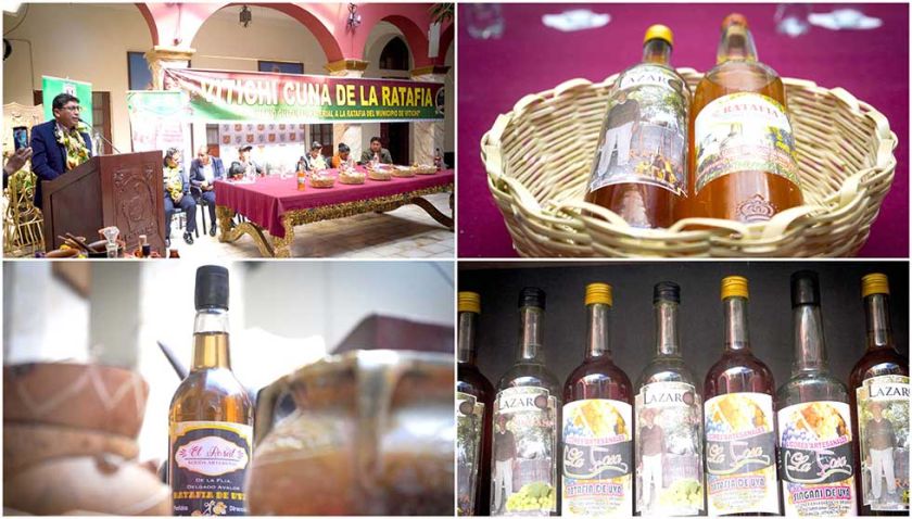 Invitan a la 1º Feria de la Ratafia en Vitichi