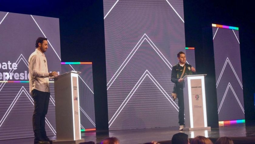 Tensión, acusaciones y polémica en el debate vicepresidencial entre Velasco y Lara
