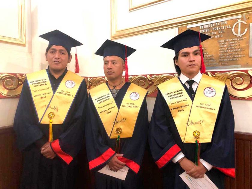 El Instituto Eduardo Caba tuvo su primera promoción profesional