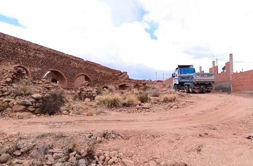 El Potosí verifica otro atentado contra el patrimonio potosino