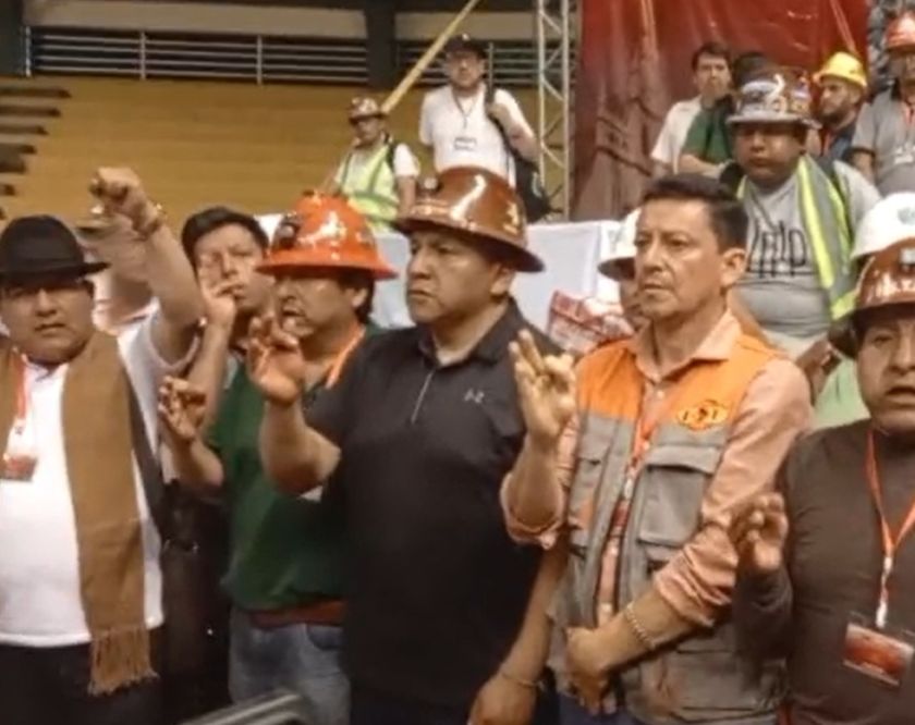 Nuevo dirigente de la COB advierte al nuevo gobierno resistensia si atenta contra los trabajadores