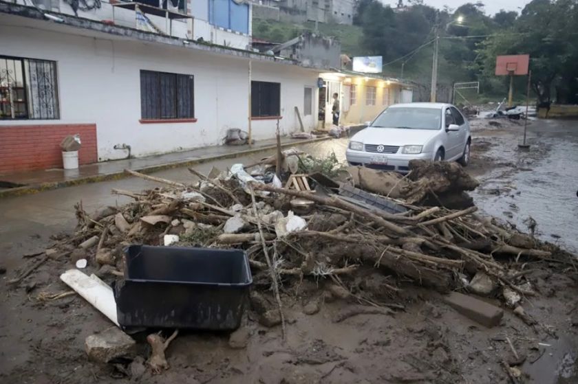 Las lluvias en México dejan daños parecidos a fenómenos que ocurren “una vez cada 1.000 años»