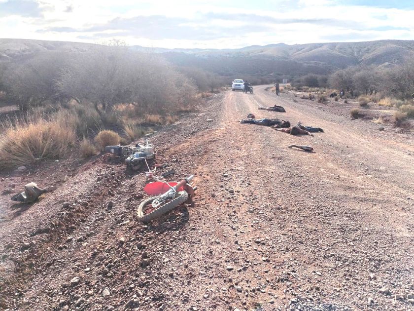Tragedia sobre dos ruedas causa la muerte de tres personas en Villazón