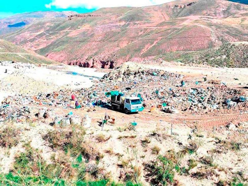 La alcaldía destina Bs 92 millones para cierre de botadero de Potosí