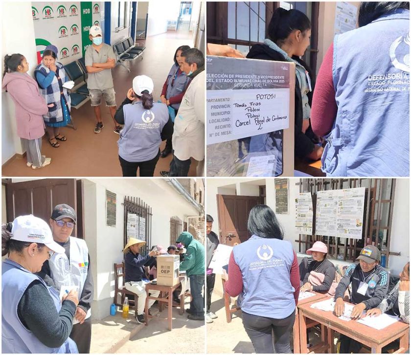 Defensoría del Pueblo: jornada electoral sin casos de violencia
