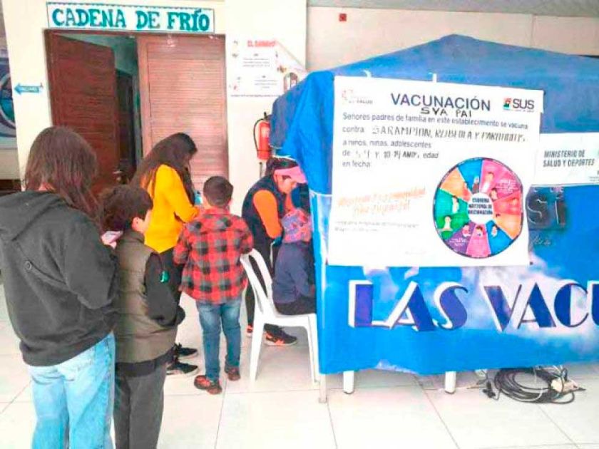 El 40% de niños no tienen vacuna contra el sarampión