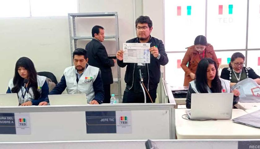 Cómputo oficial: El PDC obtuvo más de cien mil votos por encima de Libre