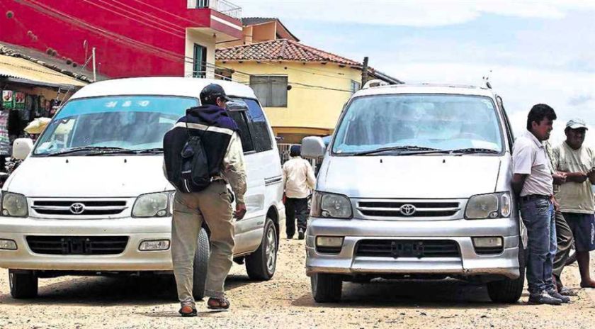Transporte anuncia movilización si gobierno nacionaliza autos chutos