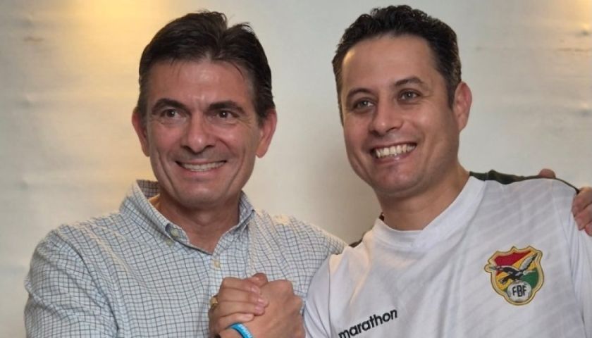 Oficial: Paz y Lara recibirán sus credenciales en Sucre
