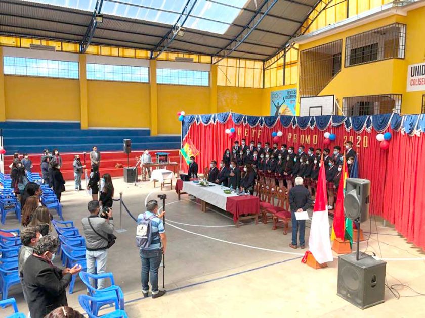 Prevén que el distrito de Potosí tendrá 6.000 bachilleres 