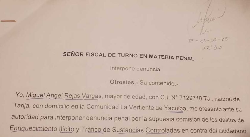Senador denuncia a transportista tupiceño por enriquecimiento ilícito