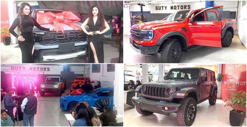 Ya está en Potosí Guty  Dealer International con vehículos premium