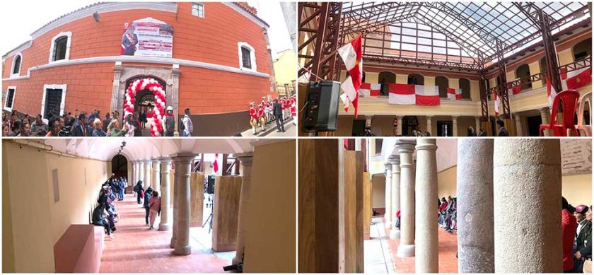 Entregan la restauración de casona centenaria de la escuela 1º de Abril