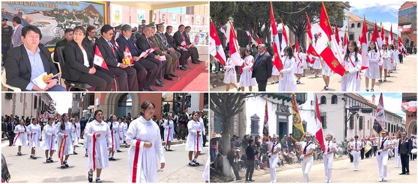 Potosí vive aniversario cívico 2015 con actos masivos de homenaje