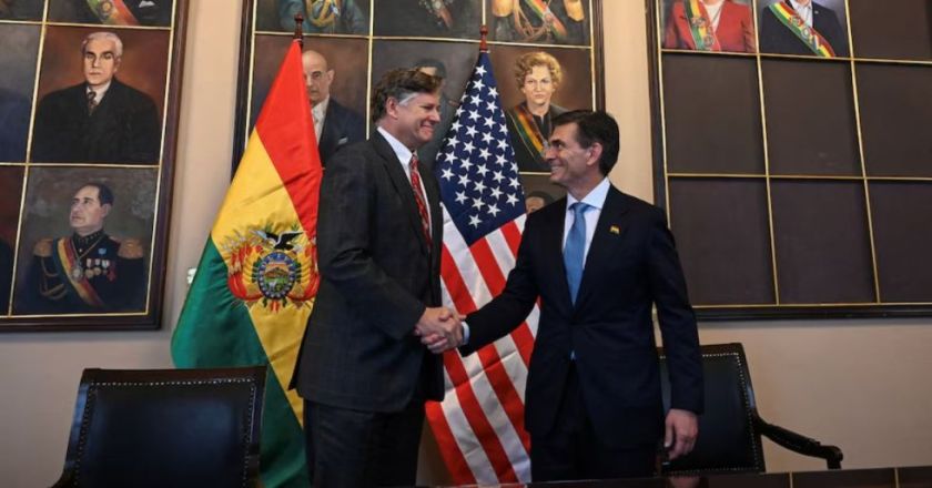 EEUU respalda al Gobierno de Rodrigo Paz y ofrece cooperación para frenar la influencia de Irán en Bolivia